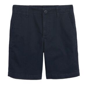 NWT Gap Kids Khaki Shorts with Washwell - Blue Galaxy, Sz 7 $38 B43